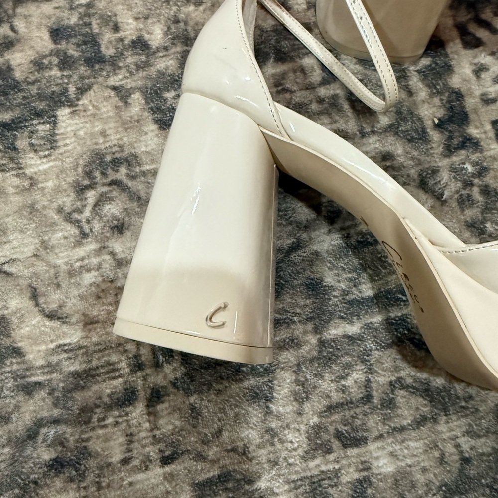 Circus by Sam Edelman Bailey Cream Platform Shoes size 10 - Picture 5 of 10